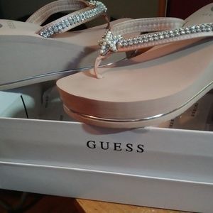 Guess Light Pink Sandals